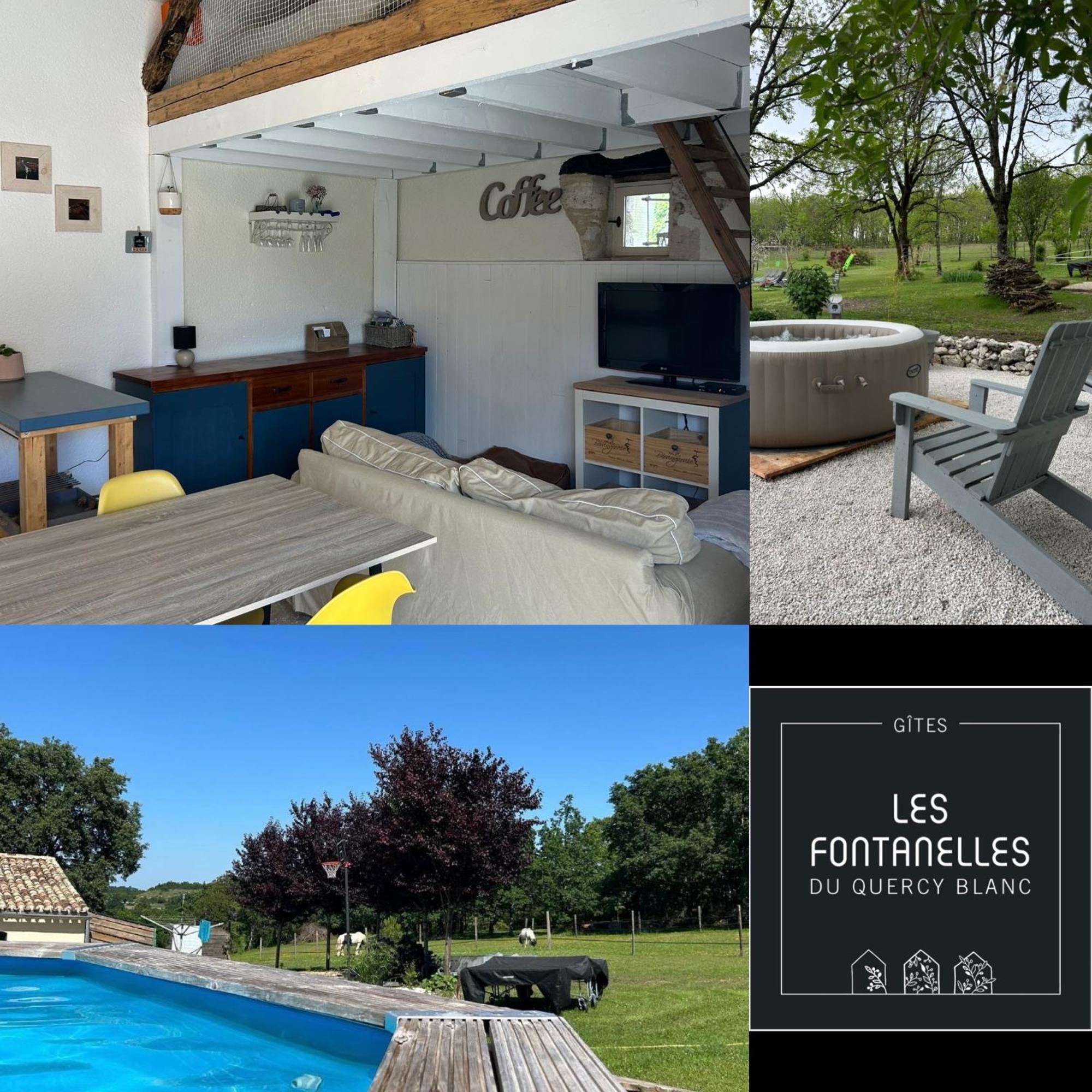 Les Fontanelles Du Quercy Blanc Villa Montcuq Exterior photo